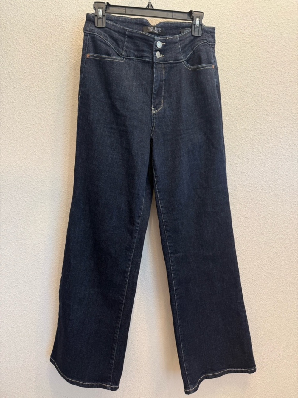 Judy Blue Wide Leg Jeans | Size 9 | High Rise | Dark Wash